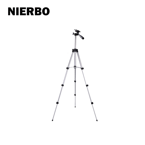 NIERBO 3110 Mini Camera Tripod with Phone Holder Flexible Height Adjustable Aluminum Portable Tripod for Phone Selfie