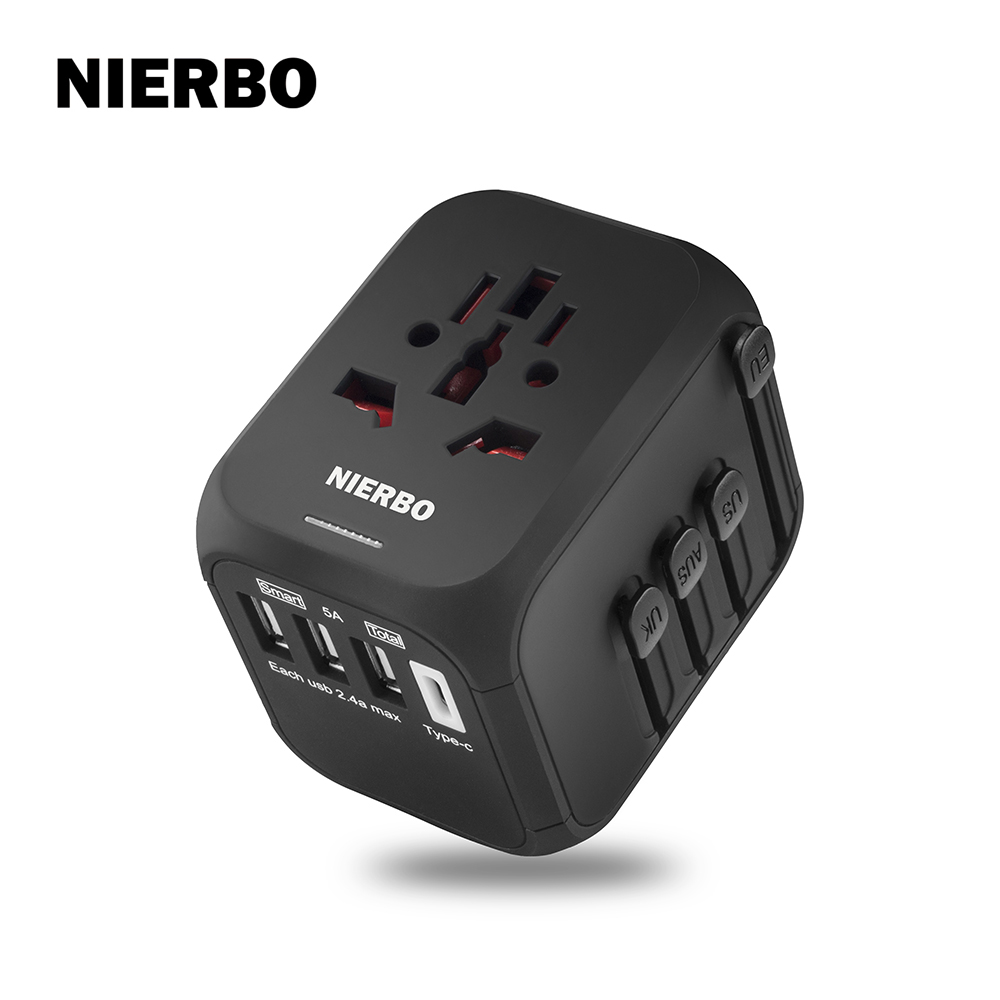 Universal EU UK AU to US USA AC Travel Power Plug Adapter Outlet Converter Sale 