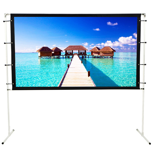  Portable projector screen with stand