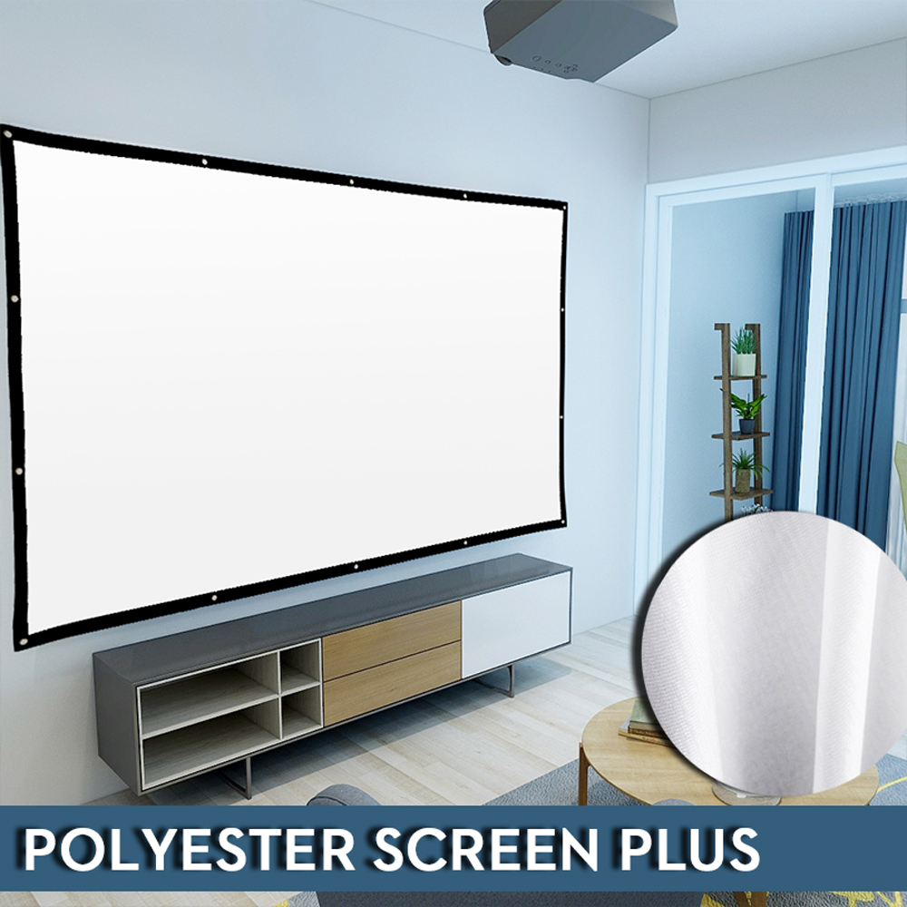 NIERBO Basic Series Wrinkle Free Projector Screen 100-120