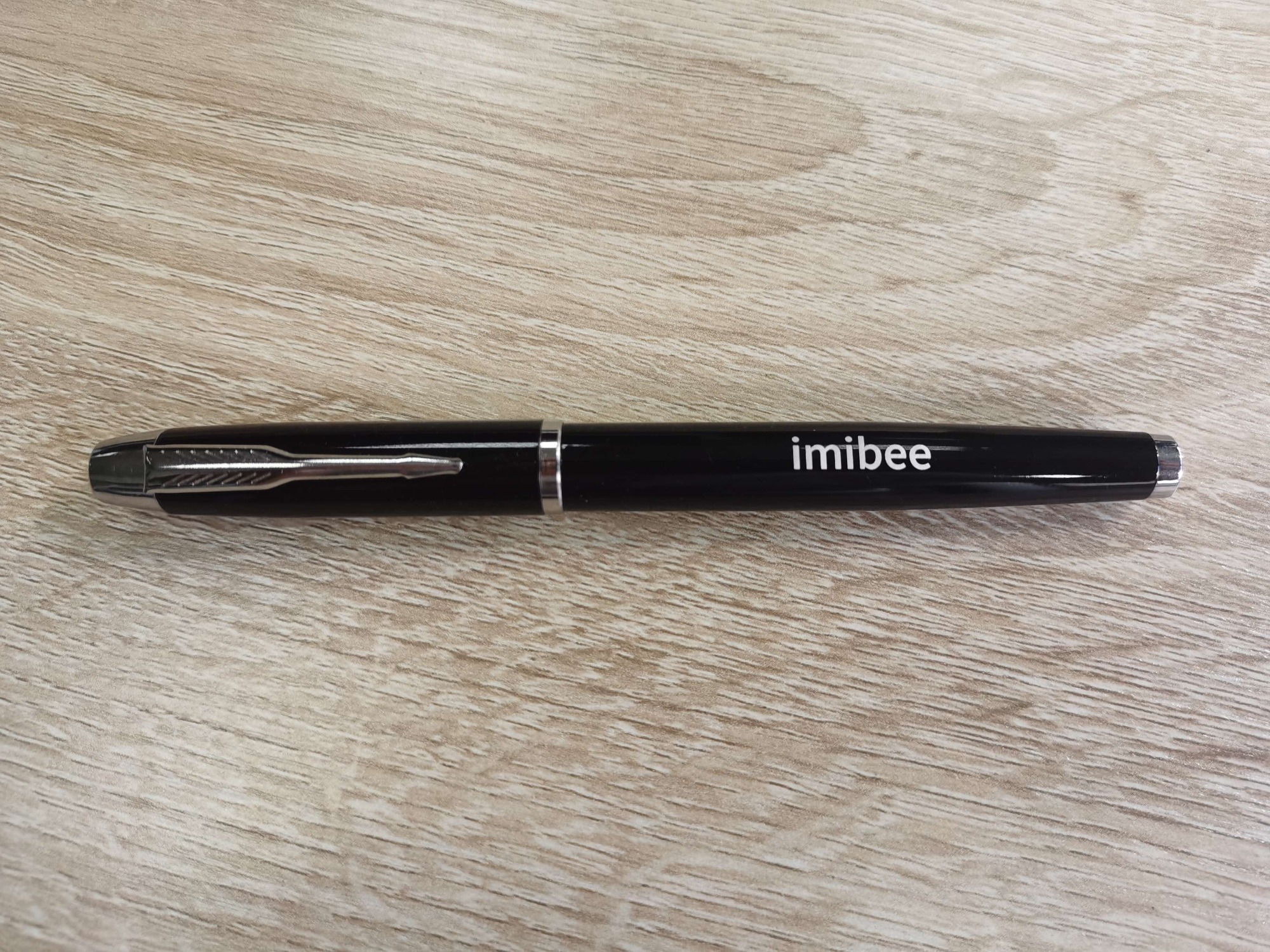 imibee Black Lacquer Rollerball Pen Stunning Luxury Pen , Schmidt Ink